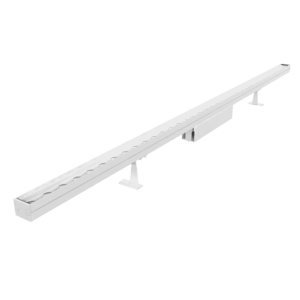 Светодиодный светильник VARTON архитектурный Regula 1500 мм 60 Вт DMX RGBW линзованный 20 градусов RAL9003 белый